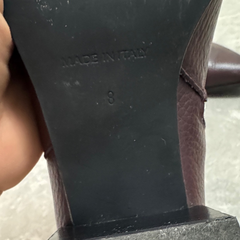 Everlane boots size 8 brown pointed toe - Picture 2 of 6